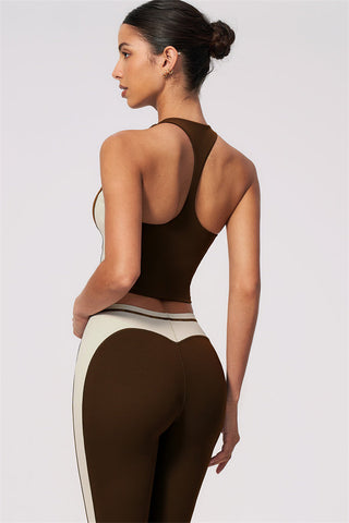 The Sandstone Tank Top Capri Leggings 2-Piece Set