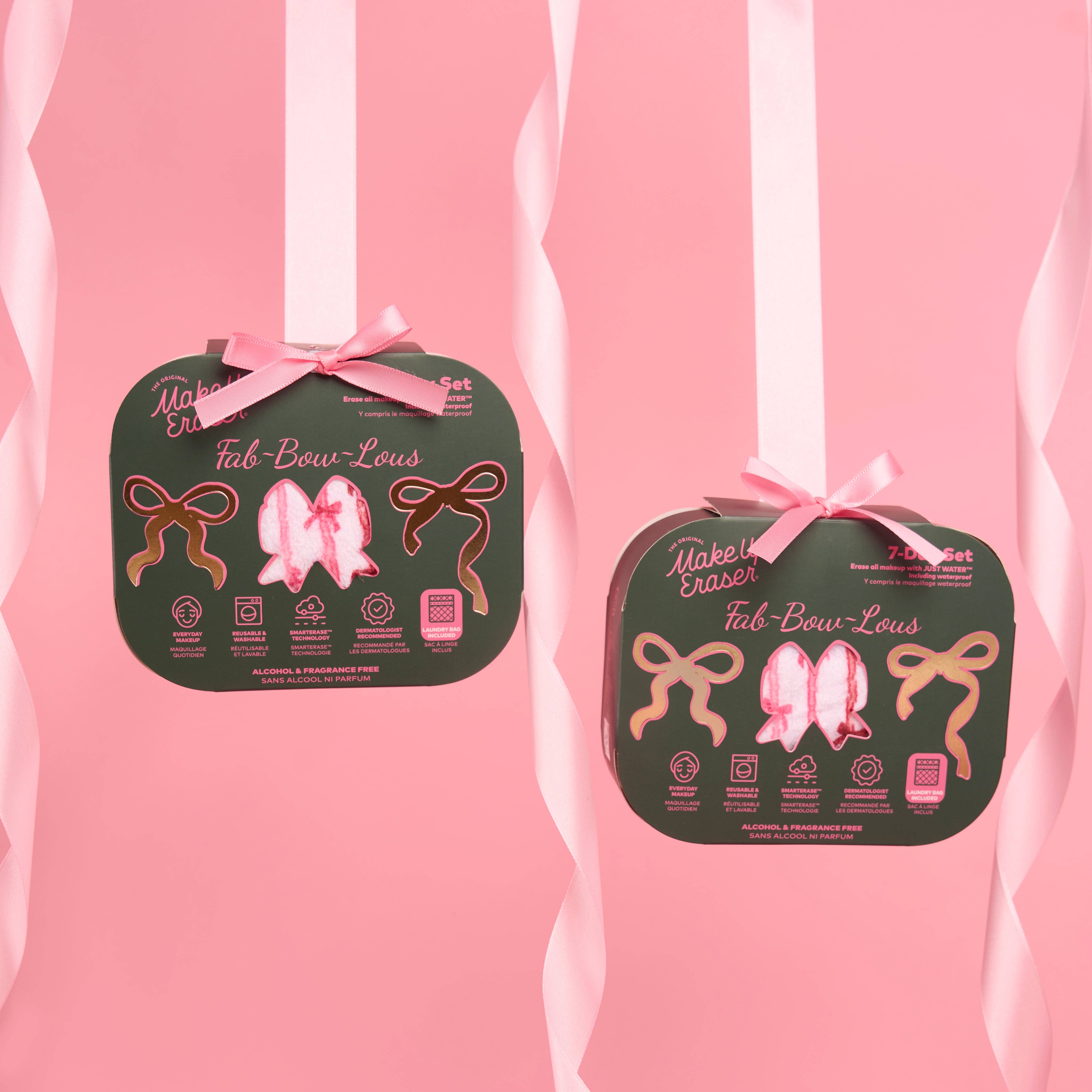 Fab-BOW-lous 7-Day Makeup Eraser Set