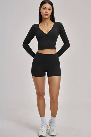 The Swoon Long Sleeve Crop top