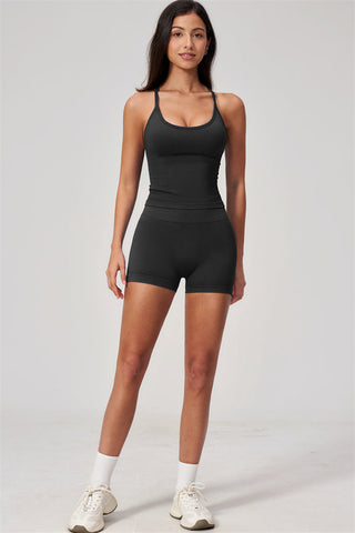 The Horizon Crop Top Shorts 2-Piece Set