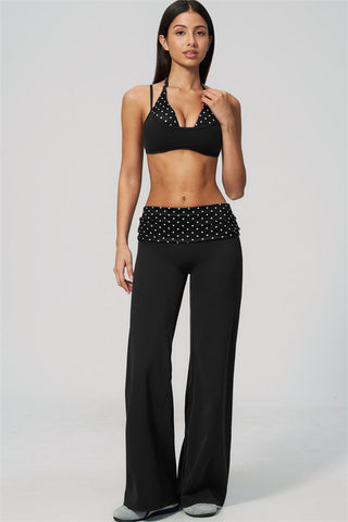 The Enliven Sports Bra Straight Leg Pants 2-Piece Set