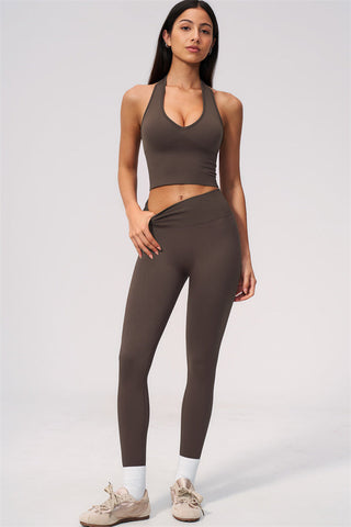 The New Allure Halter Top Leggings 2-Piece Set