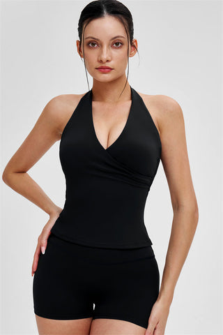 The Stride Crop Top Isabella Shorts 2-Piece Set