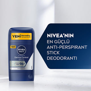 NIVEA Men Derma Control Clinical Anti-Perspirant Roll-On Deodorant for Men - Strong Protection, Long Lasting Freshness - Glamourous Grace