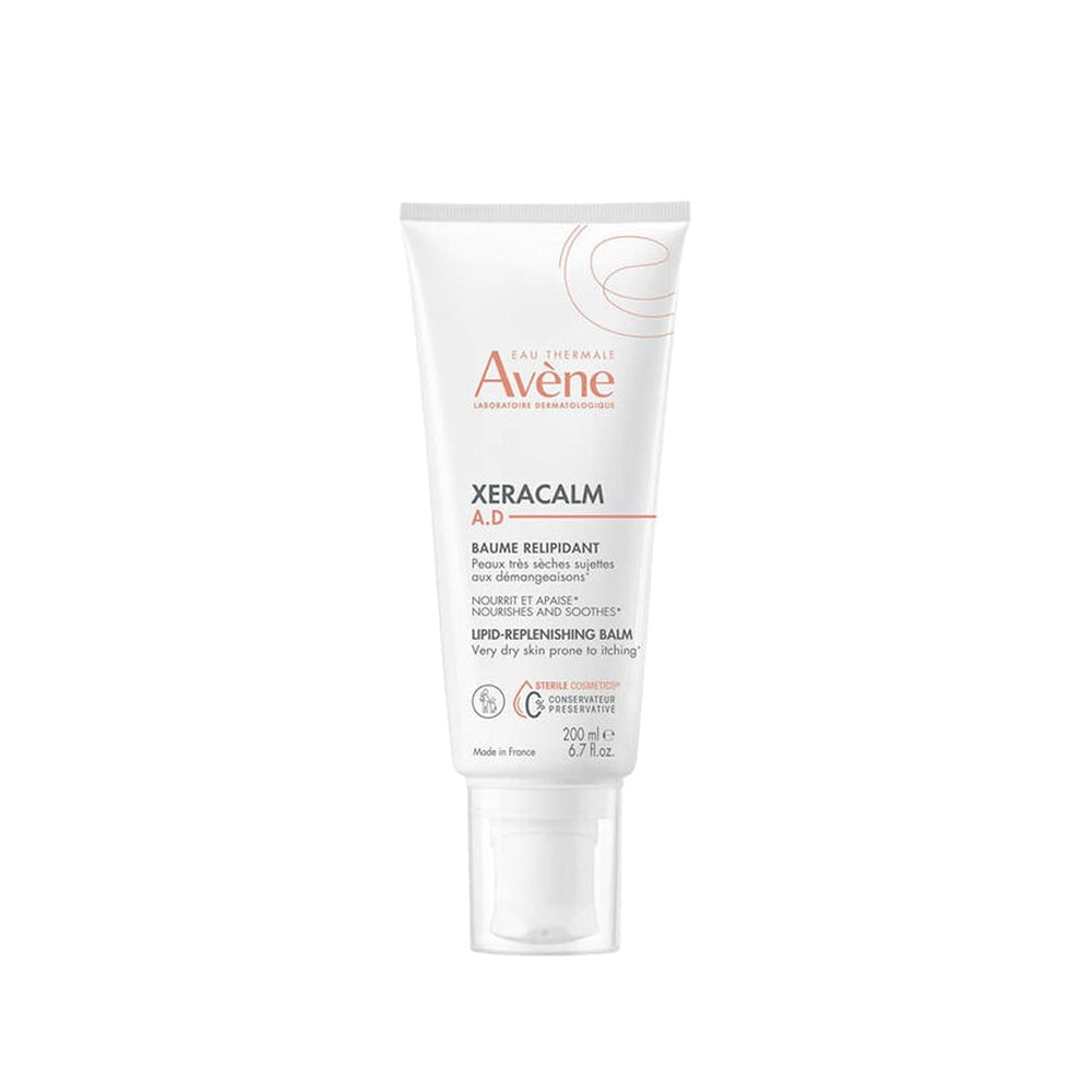 Avene XeraCalm A.D Lipid Replenishing Balm 200ml - Moisturizing Relief for Dry, Sensitive Skin - Glamourous Grace