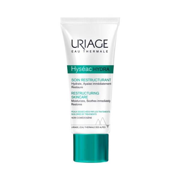 Uriage Hyseac Hydra Restructuring Skincare Moisturizer for Oily Skin - 40ml Lightweight Hydrating Cream - Glamourous Grace