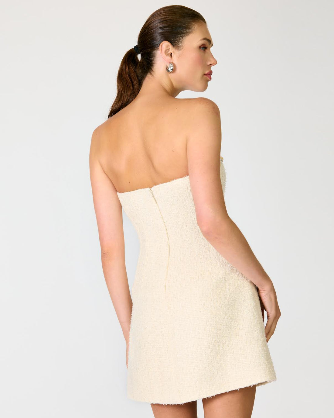 Rhia Ecru Dress - Glamourous Grace