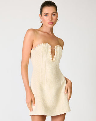 Rhia Ecru Dress - Glamourous Grace