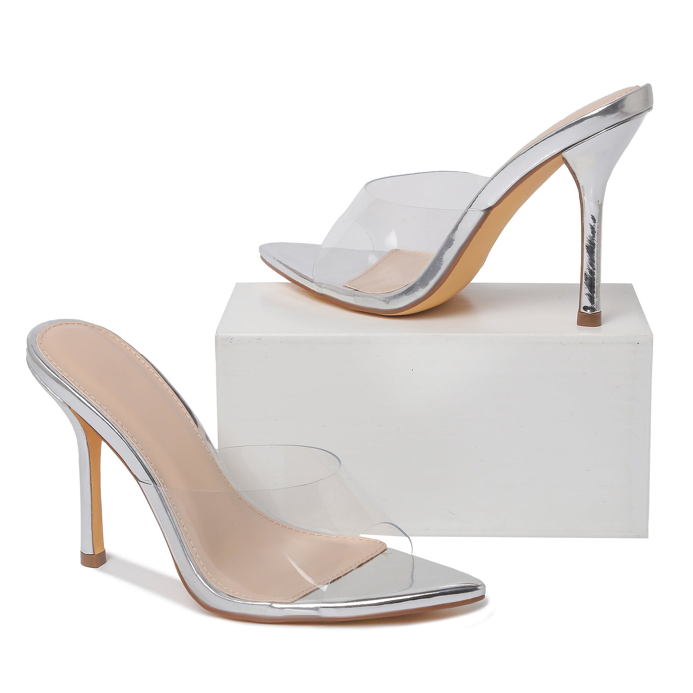 Adella | Metallic Silver - Glamourous Grace