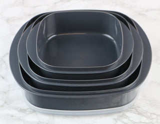 6pc Microwave Cookware & Storage Set, Charcoal