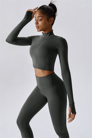 The Eloise Jacket Sports Bra Leggings 3-Piece Set