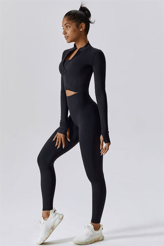 The Eloise Jacket Sports Bra Leggings 3-Piece Set