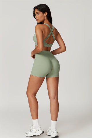 The Eloise Sports Bra Shorts 2-Piece Set