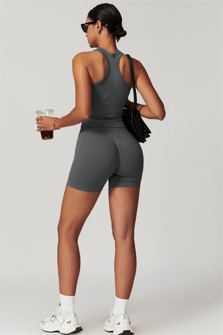 The Delight Crop Top Shorts 2-Piece Set
