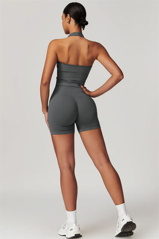 The Delight Halter Top Shorts 2-Piece Set