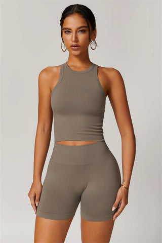 The Delight Crop Top Shorts 2-Piece Set