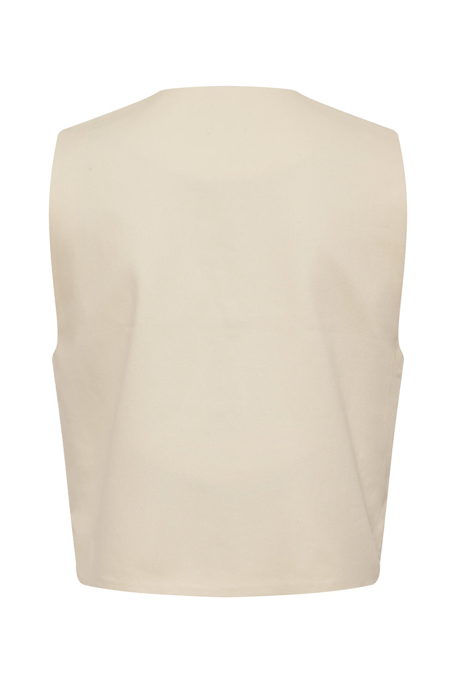MONROW Soft Twill Relaxed Vest - Glamourous Grace