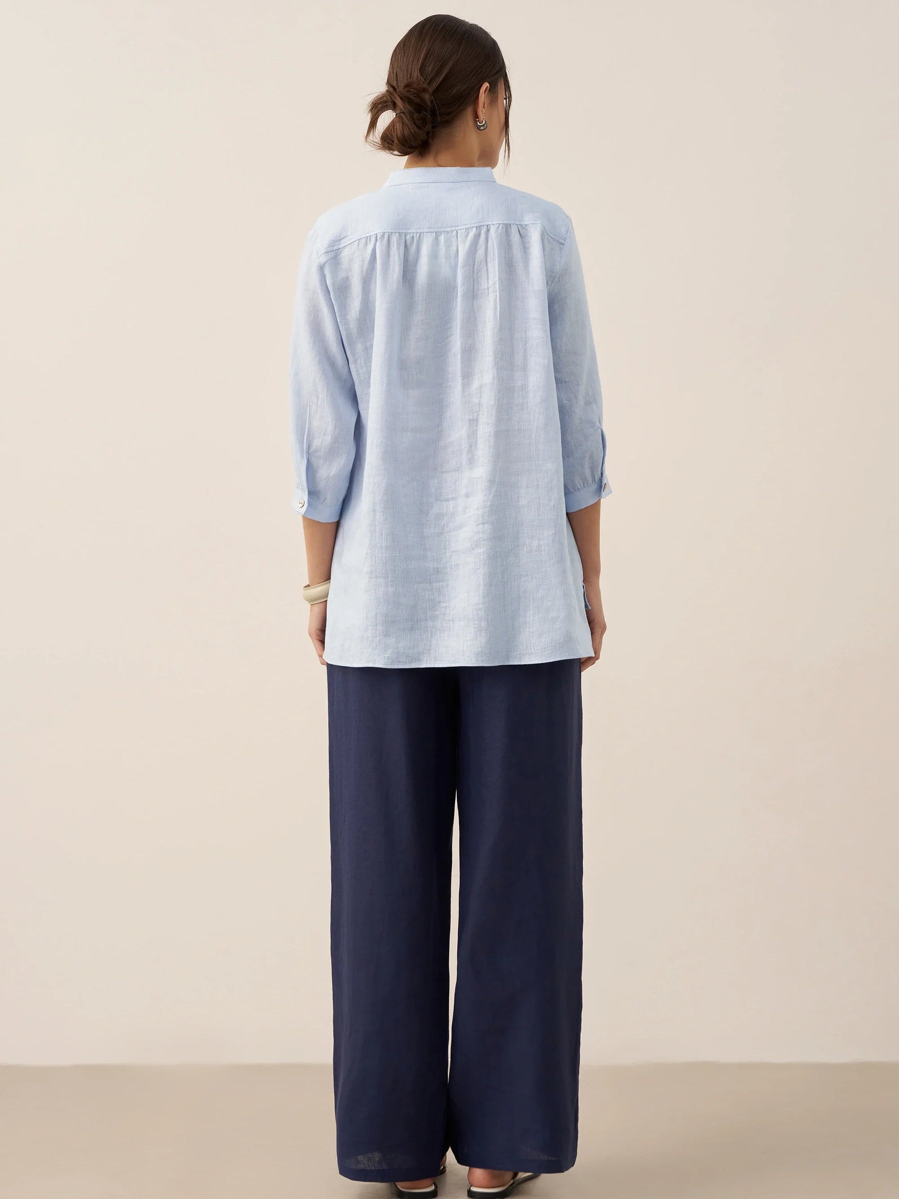 100% Linen Classic Pants LYON - Glamourous Grace