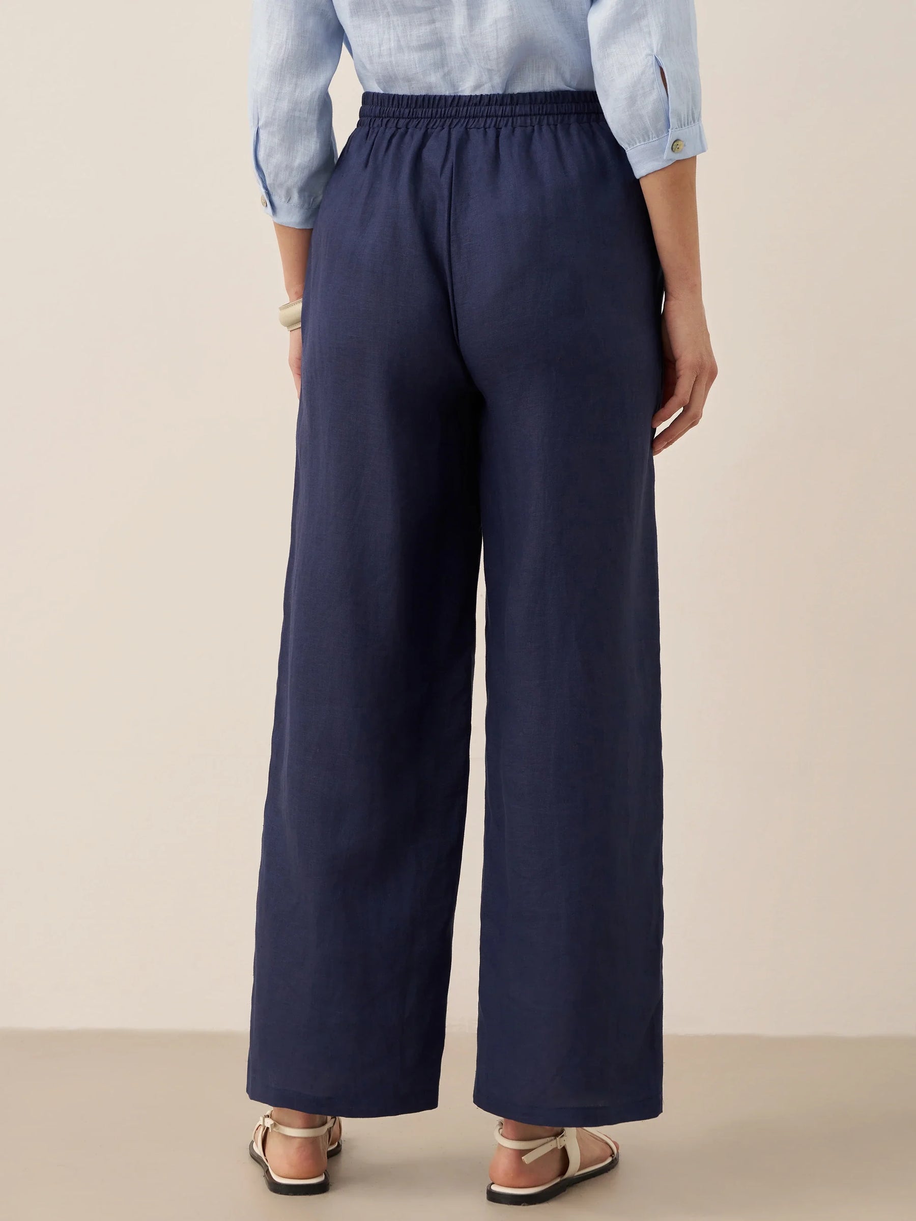 100% Linen Classic Pants LYON - Glamourous Grace