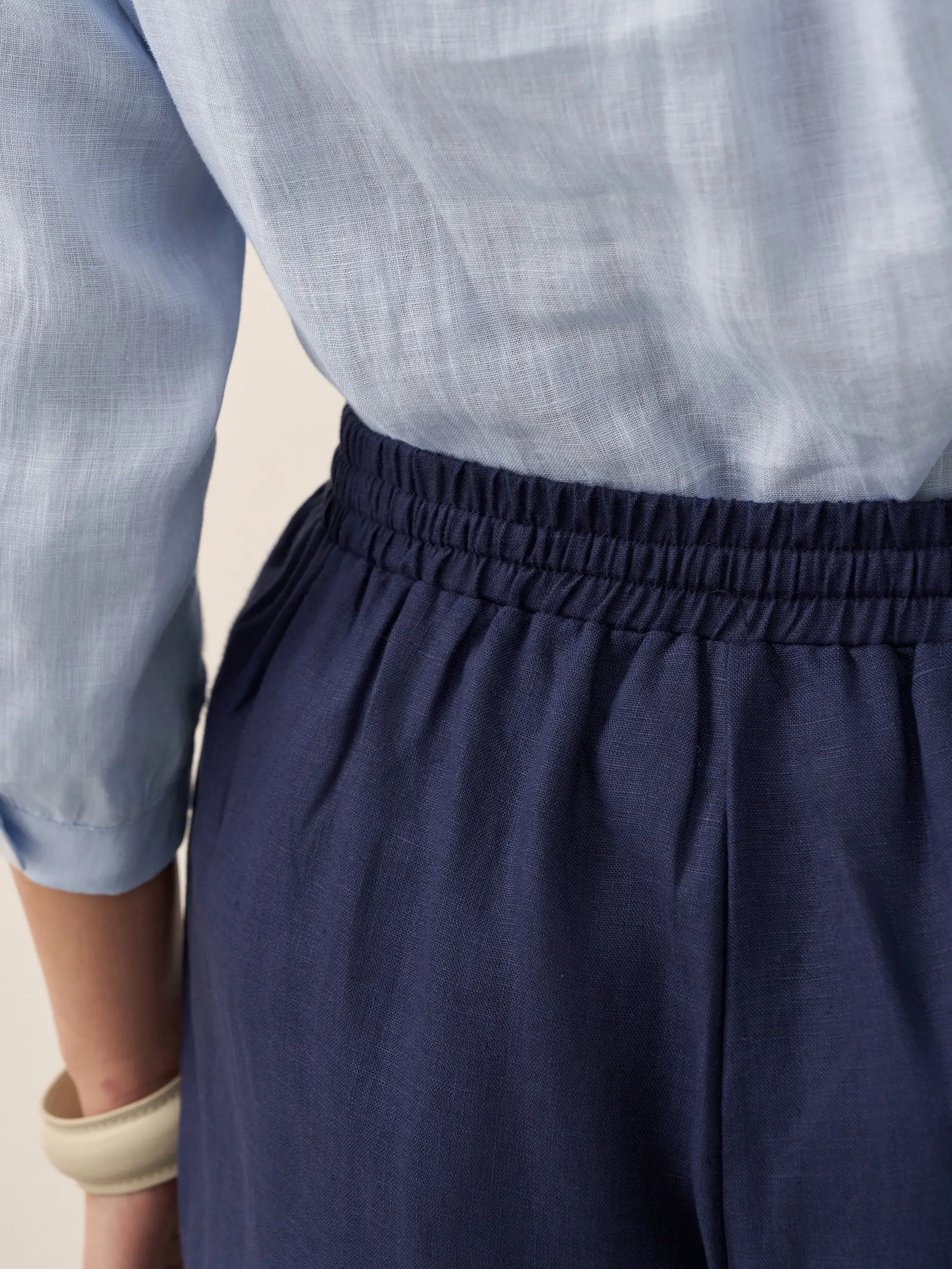 100% Linen Classic Pants LYON - Glamourous Grace