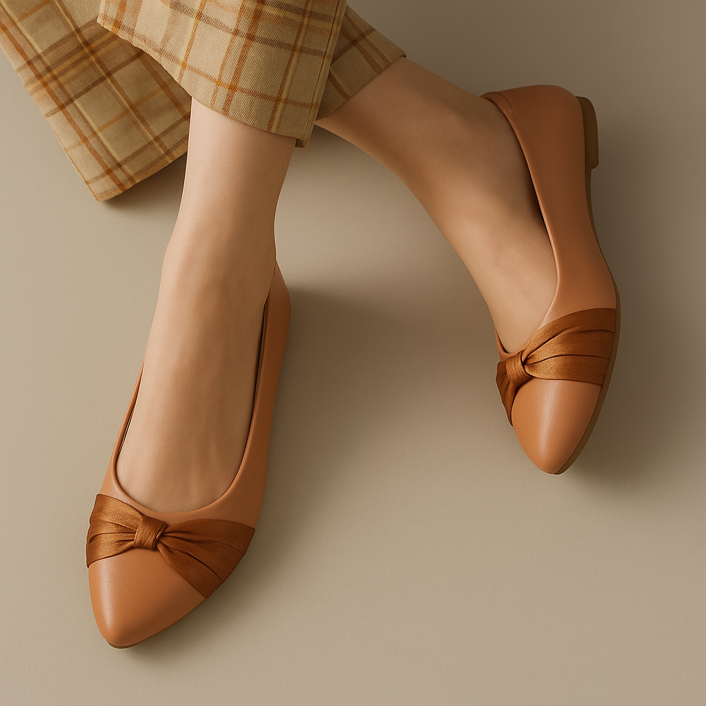 Bruna – Brown Ballerinas - Glamourous Grace