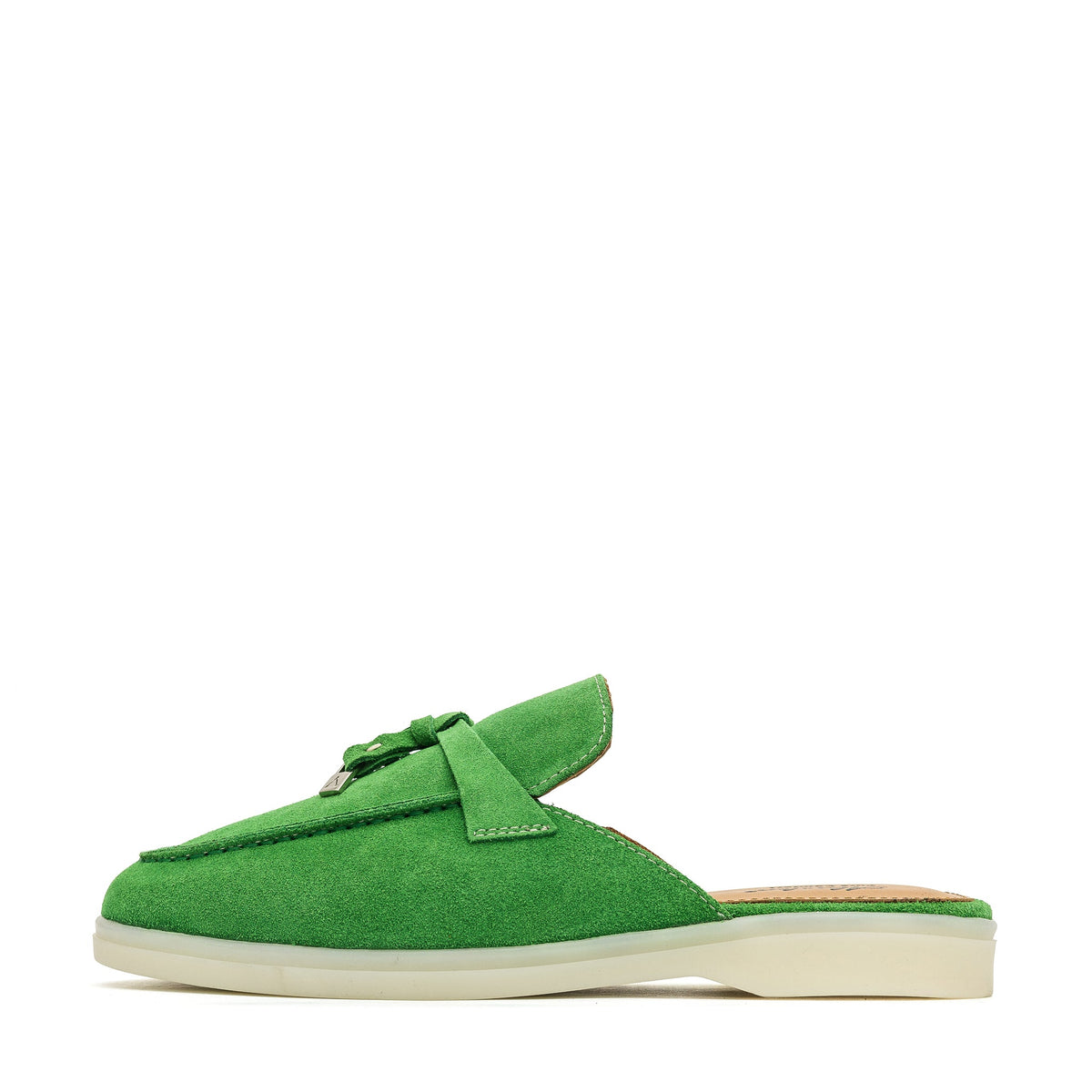 Como Suede Mules in Green