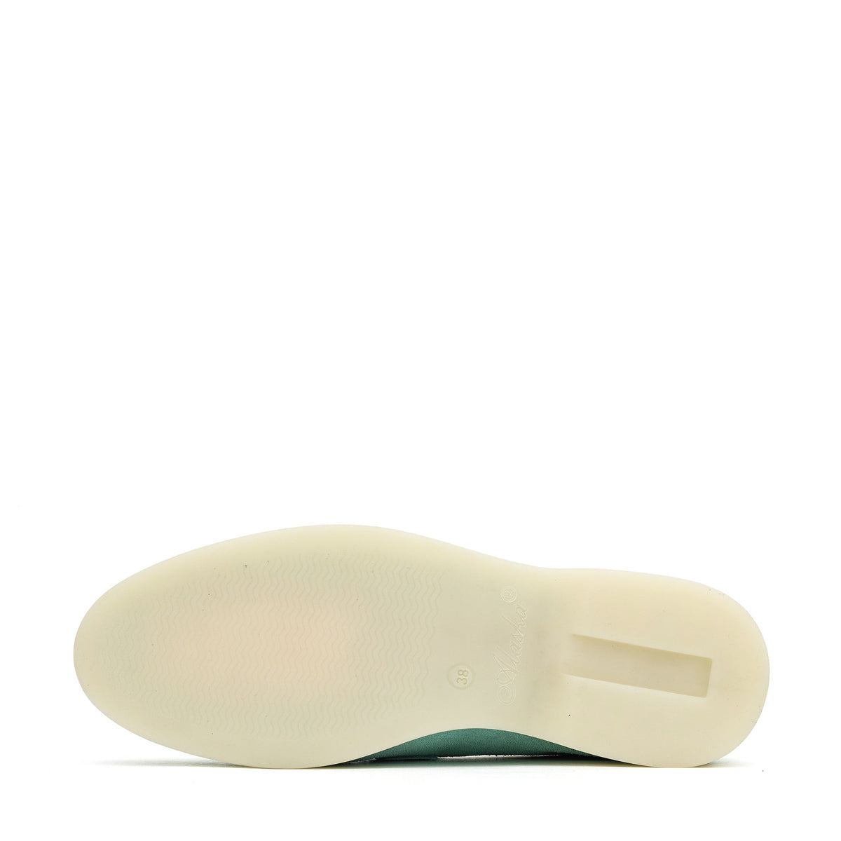 Torino Suede Loafers in Turquoise