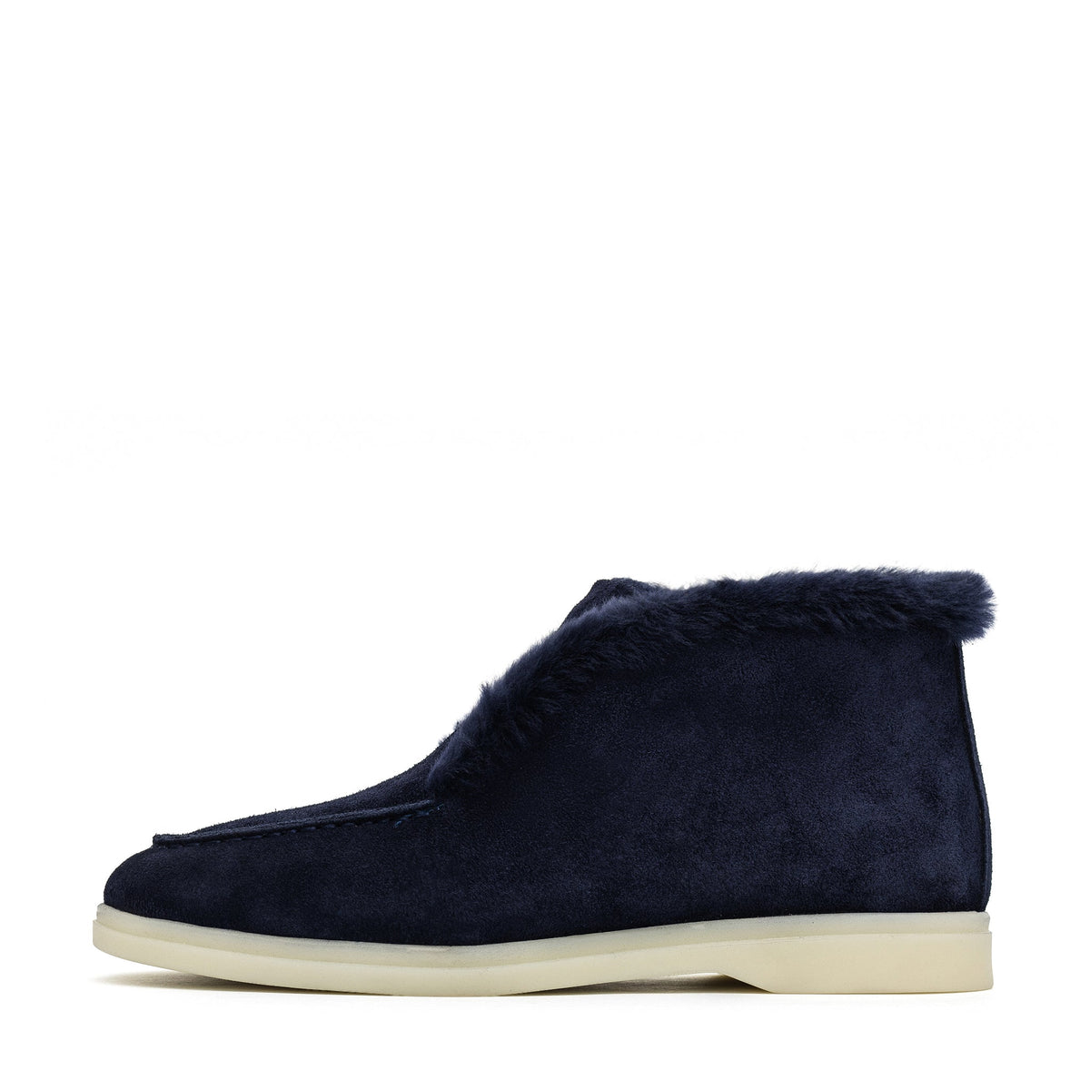 Norwood Genuine Shearling Loafer Boots in Blue
