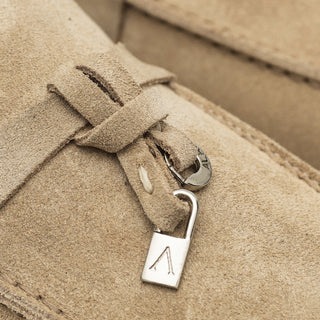 Torino Suede Loafers in Beige