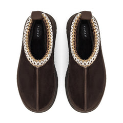Alaska Shearling Slippers in Brown