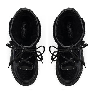 Noir Urban Shearling Boot