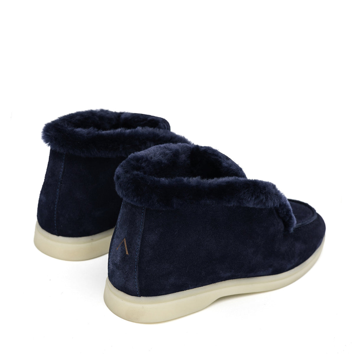 Norwood Genuine Shearling Loafer Boots in Blue