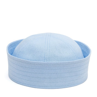 Sailor Linen Hat in Blue