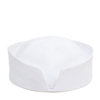 Sailor Linen Hat in White