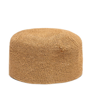 Palomna Double Chain Pierced Hat in Dark Beige