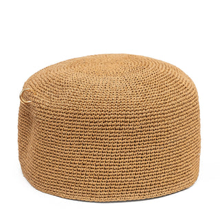Palomna Double Chain Pierced Hat in Dark Beige