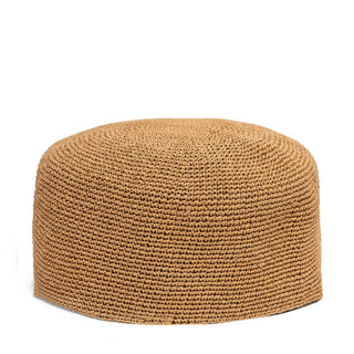 Palomna Double Chain Pierced Hat in Dark Beige