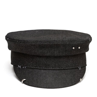 Pierced Baker Boy Hat