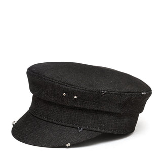 Pierced Baker Boy Hat