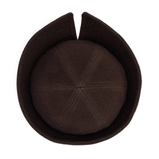 Sailor Collare Hat in Dark Chocolate