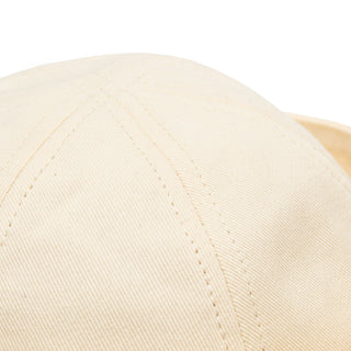 Sailor Cotton Folded Brim Hat in Ivory