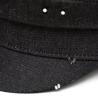 Pierced Baker Boy Hat