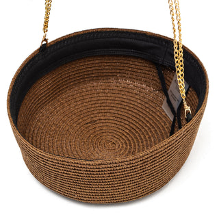 Hartym Double Chain Hat in Chocolate