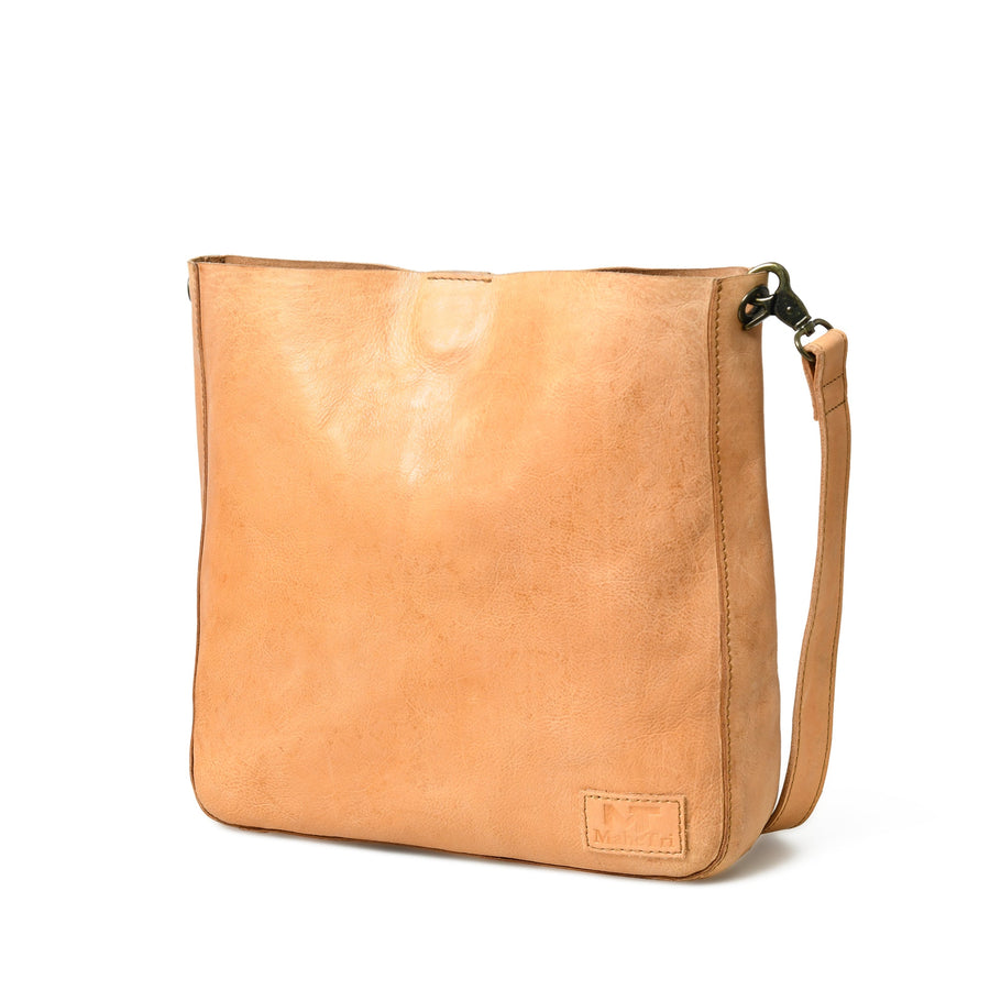 Serenity Everyday Crossbody Sling, Tan - Glamourous Grace