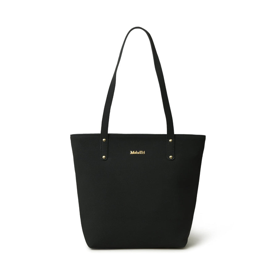 Era Vegan Leather Tote - Midnight Black - Glamourous Grace