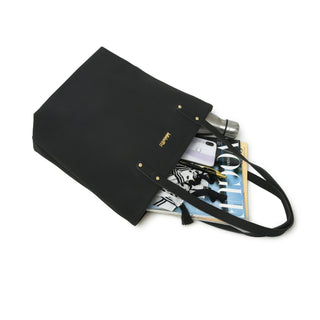 Era Vegan Leather Tote - Midnight Black - Glamourous Grace