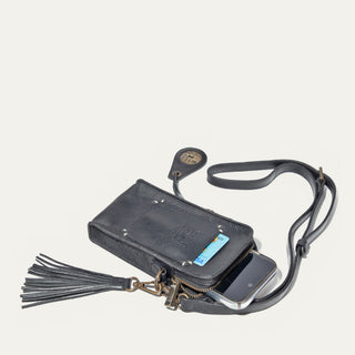 Signature Zip Phone Crossbody - Glamourous Grace