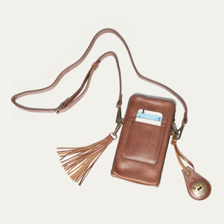 Signature Zip Phone Crossbody - Glamourous Grace