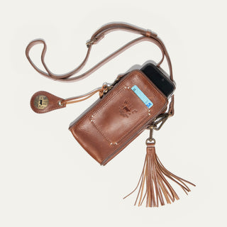 Signature Zip Phone Crossbody - Glamourous Grace