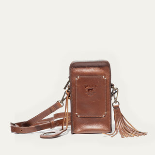 Signature Zip Phone Crossbody - Glamourous Grace